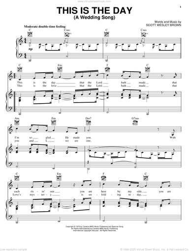 This Is The Day (A Wedding Song)