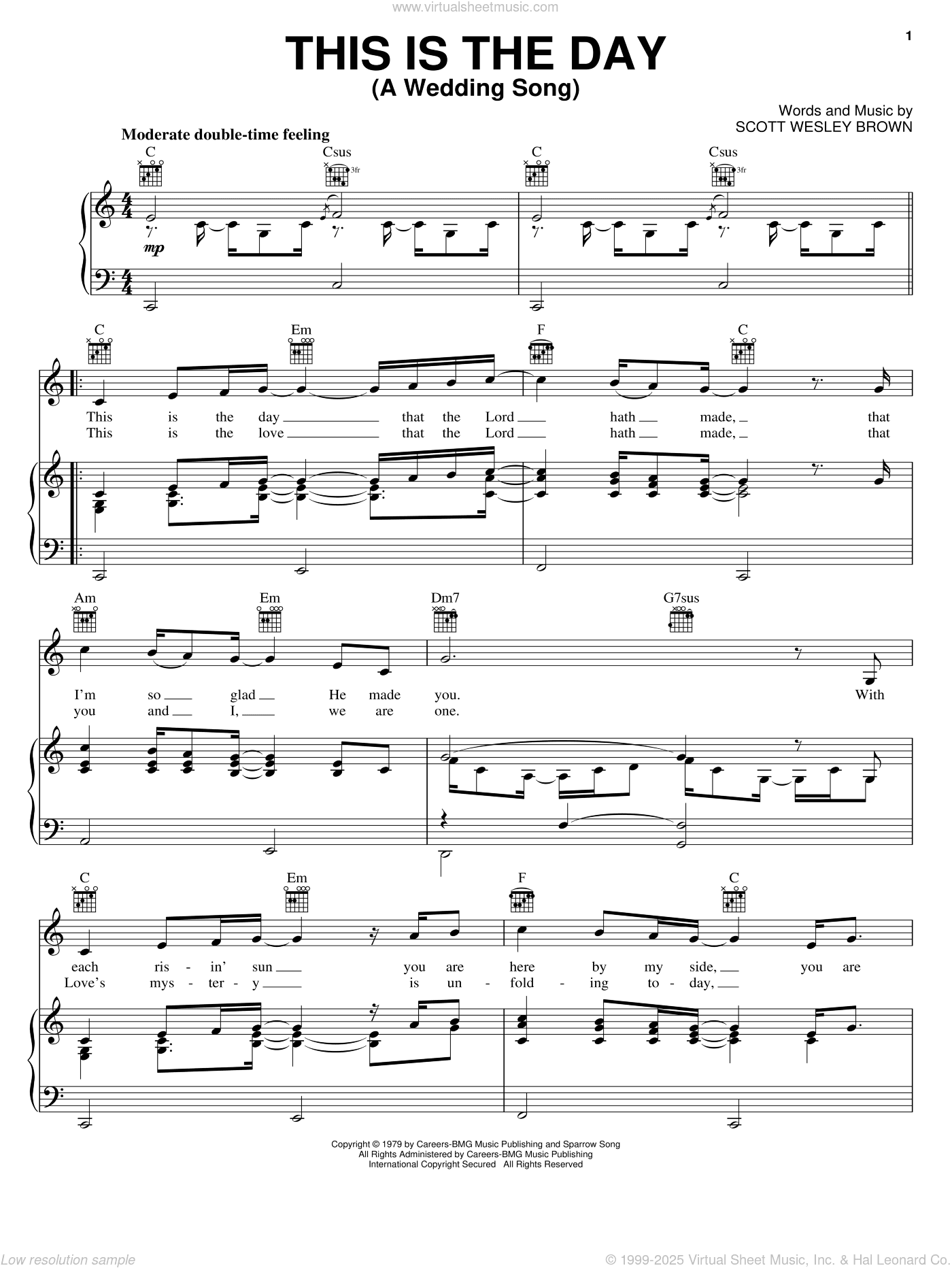 This Is The Day (A Wedding Song)