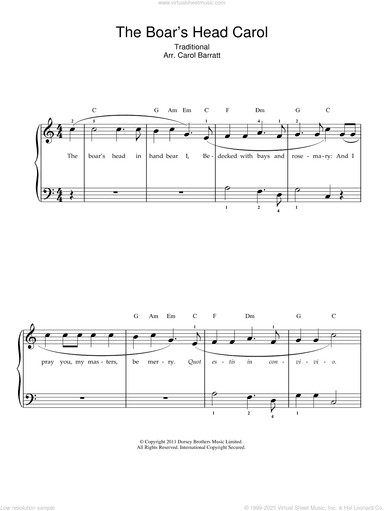 The Boar's Head Carol