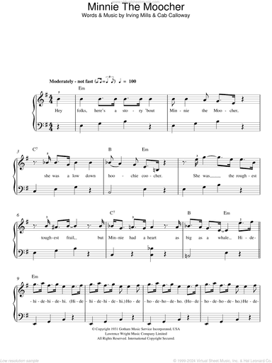 Minnie The Moocher