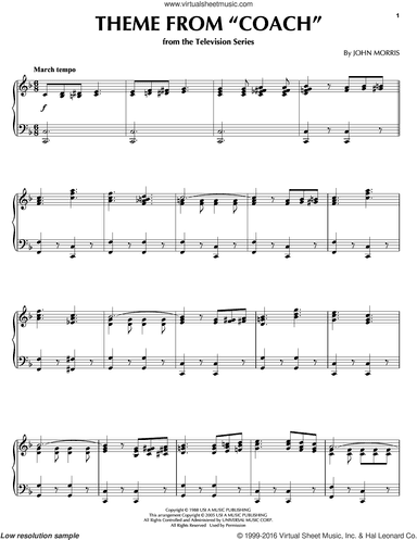 Theme From "Coach"