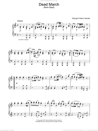 The Dead March (from 'Saul')