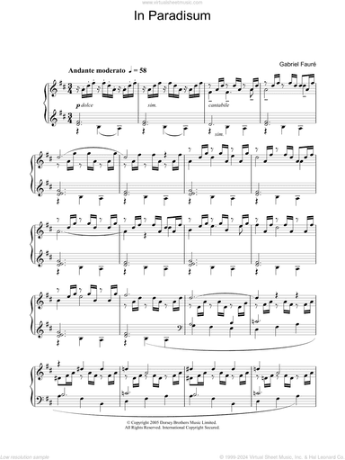 In Paradisum from 'Requiem'