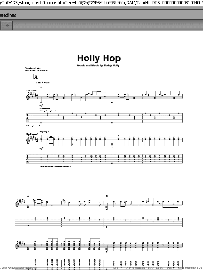 Holly Hop