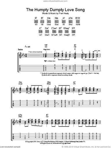 The Humpty Dumpty Love Song