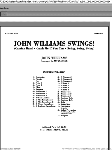 John Williams Swings! (COMPLETE)