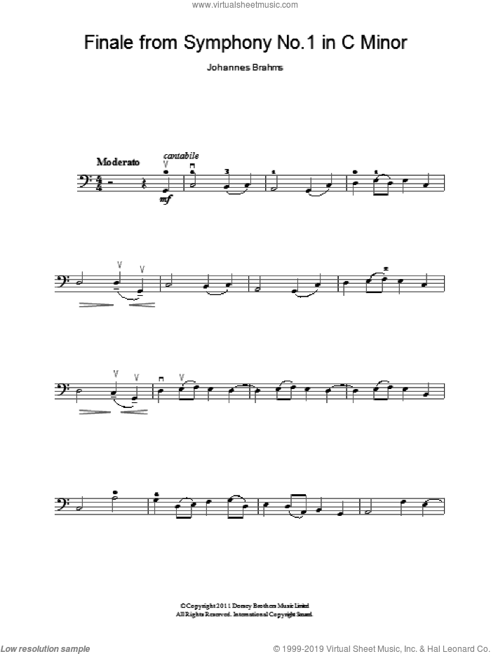 Finale From Symphony No.1 In C Minor