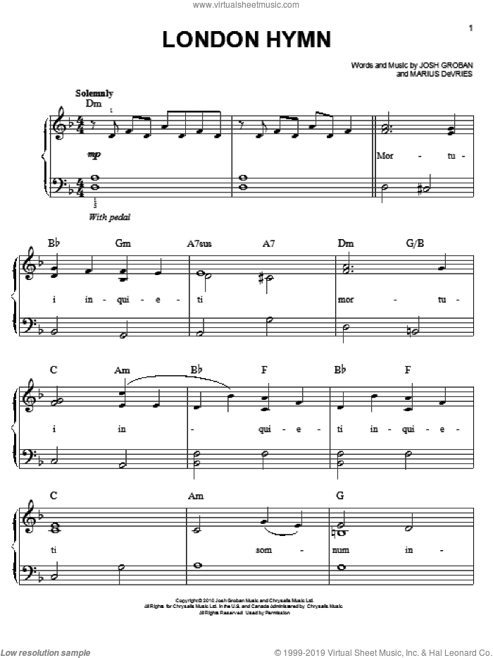 London Hymn