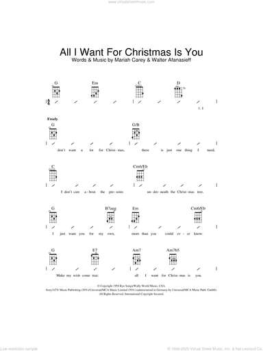 All I Want For Christmas Is You