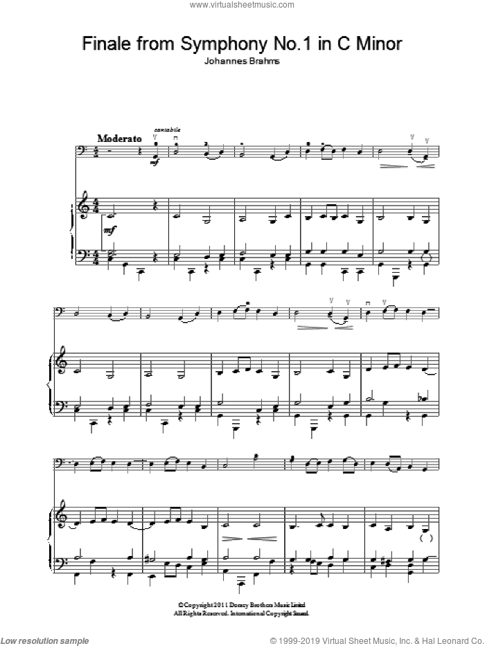 Finale From Symphony No.1 In C Minor