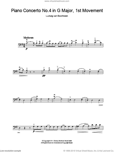 Piano Concerto No.4 In G Major, First Movement