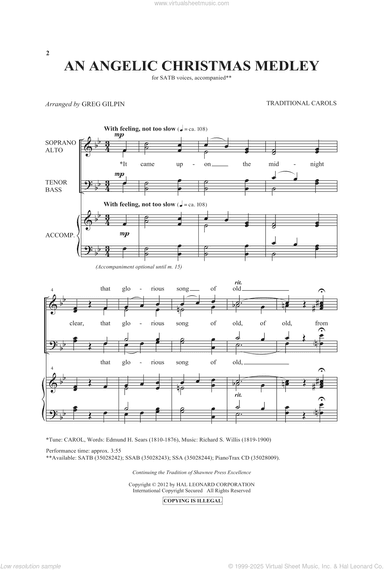 An Angelic Christmas Medley