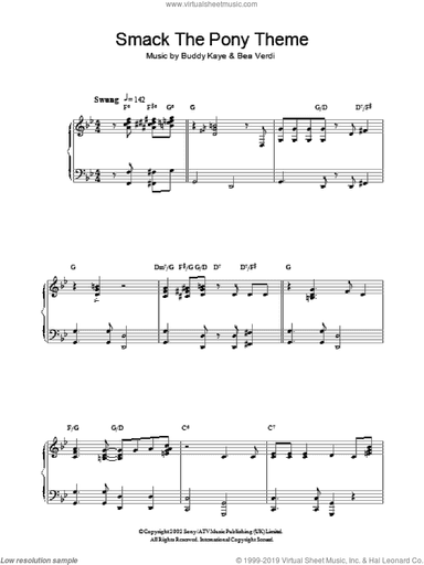 Smack The Pony Theme