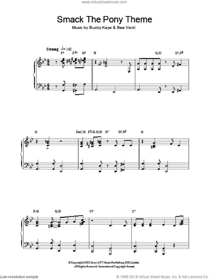 Smack The Pony Theme