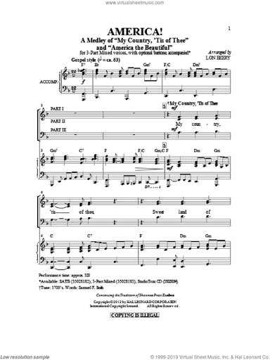 America! (Medley)
