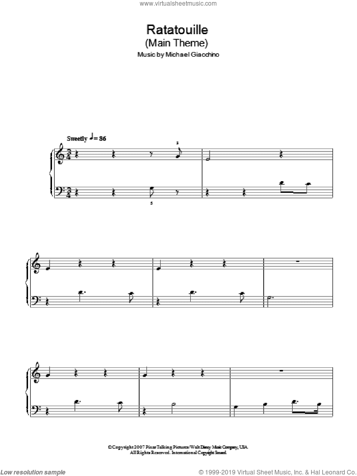 Ratatouille Main Theme