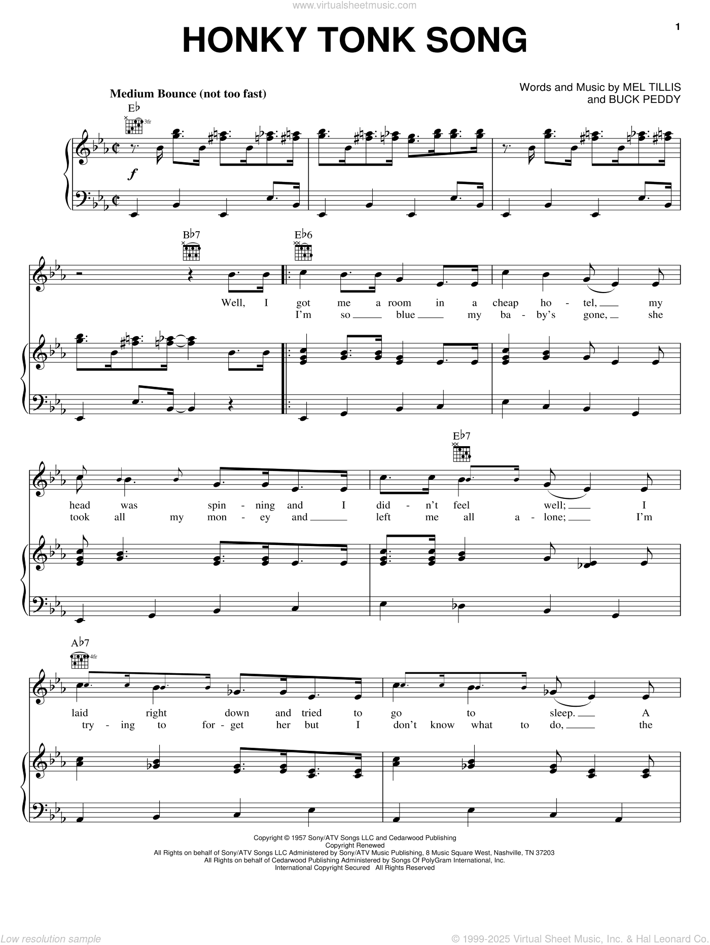 Honky Tonk Song
