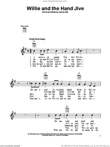 Willie And The Hand Jive