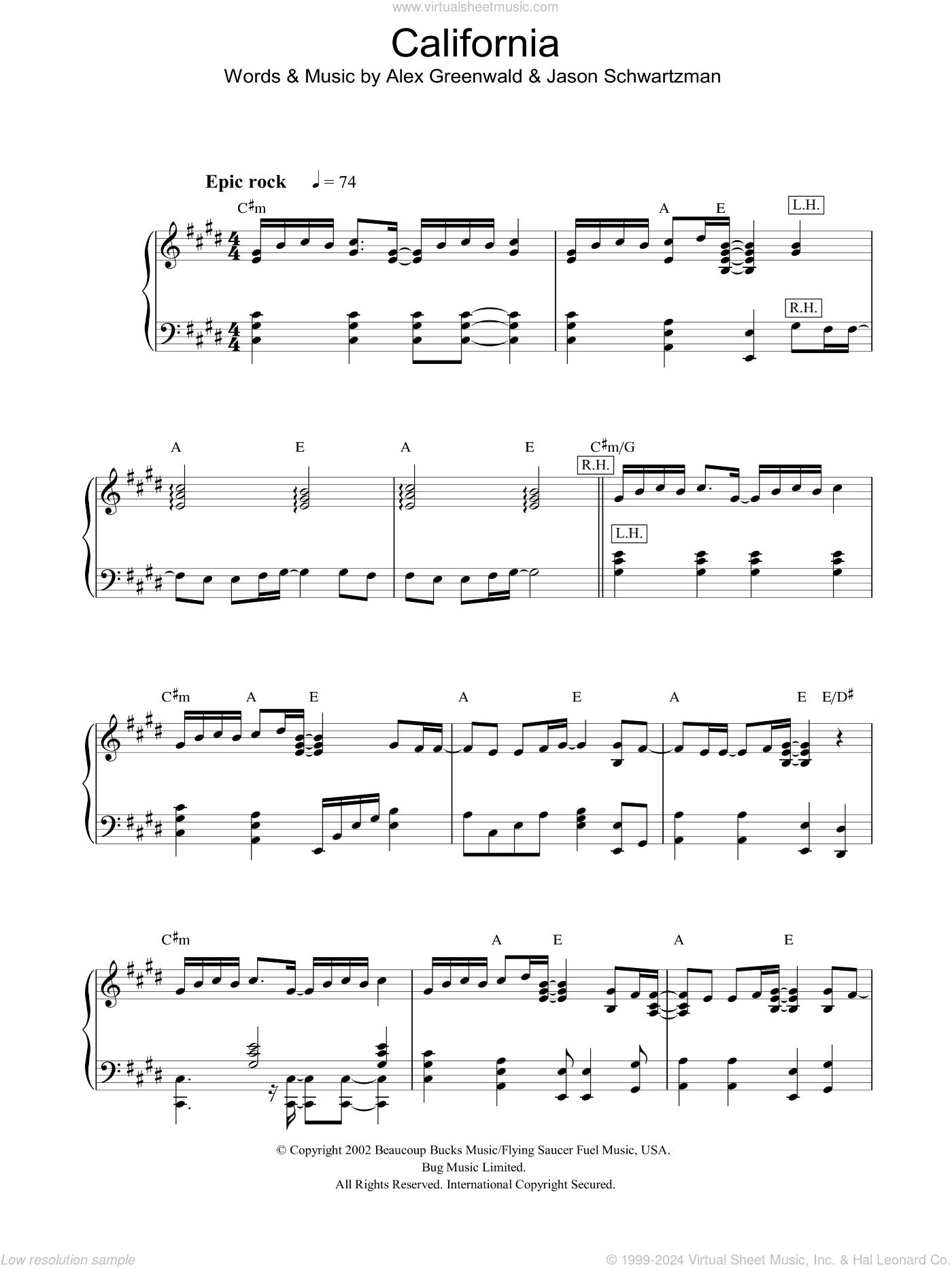 California (theme from The OC)