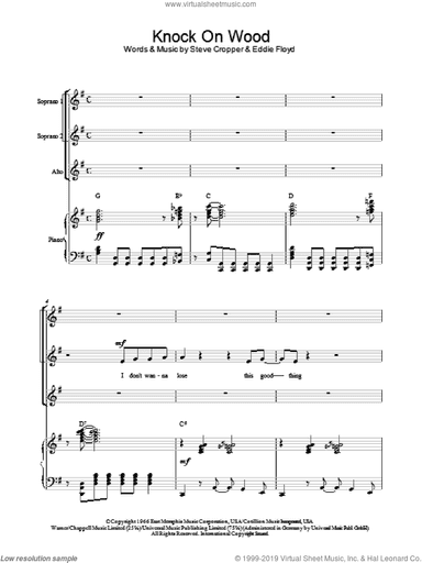 Knock On Wood (arr. Berty Rice)