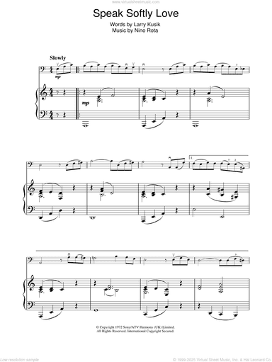 Speak Softly Love (Godfather Theme)