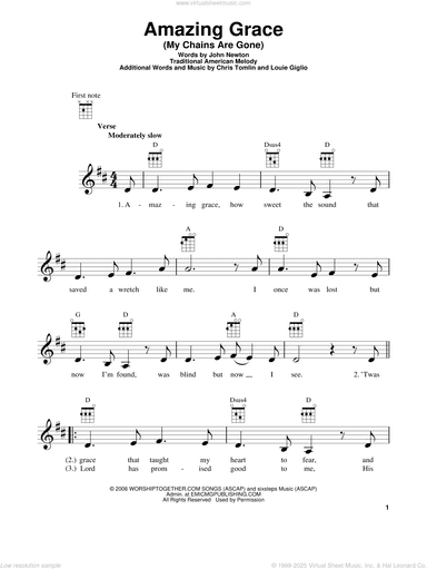 Amazing Grace (My Chains Are Gone)