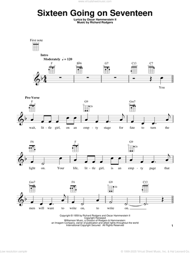 Sixteen Going On Seventeen (from The Sound of Music)