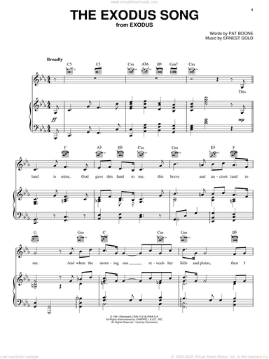 The Exodus Song