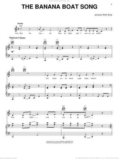 The Banana Boat Song (Day-O)
