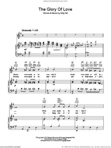 The Glory Of Love