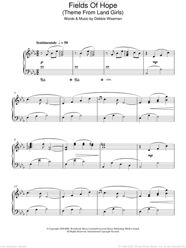 Fields Of Hope (Theme From Land Girls)