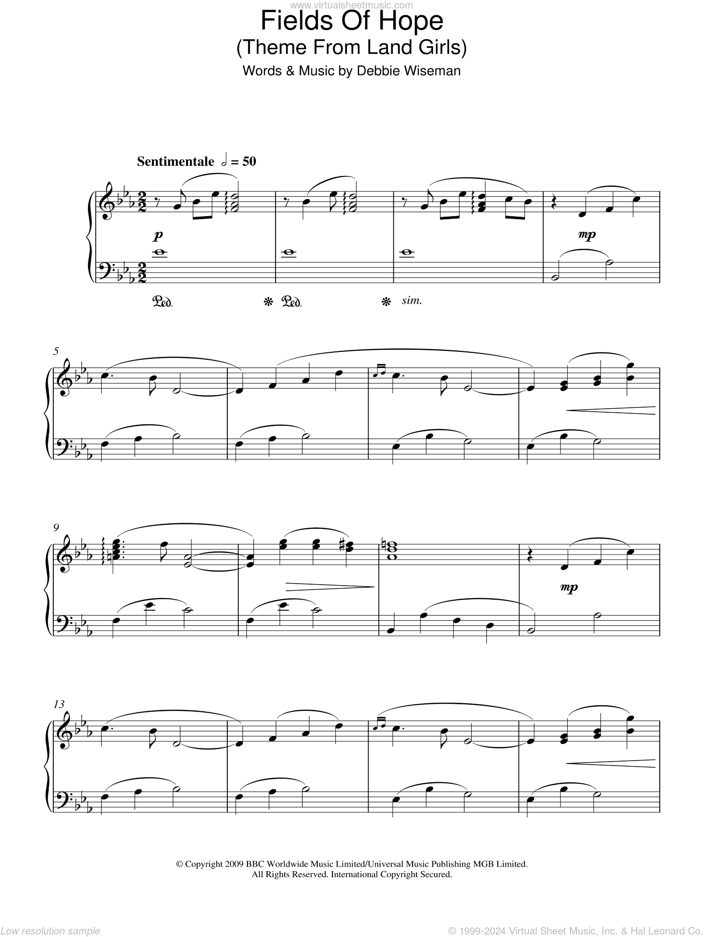 Fields Of Hope (Theme From Land Girls)