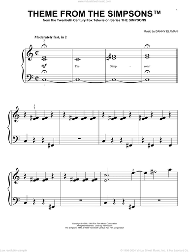 Theme From The Simpsons