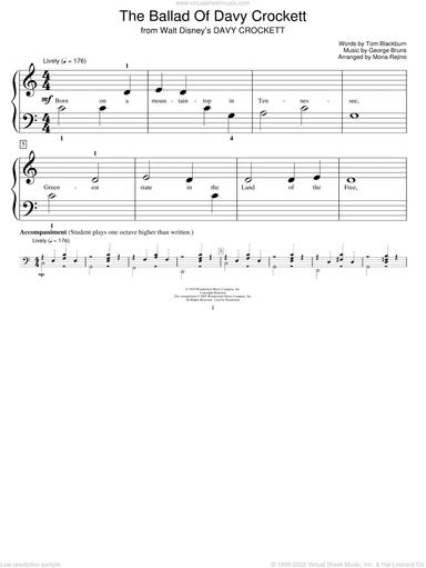 The Ballad Of Davy Crockett (from Davy Crockett)