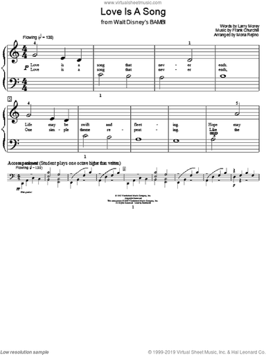 Love Is A Song