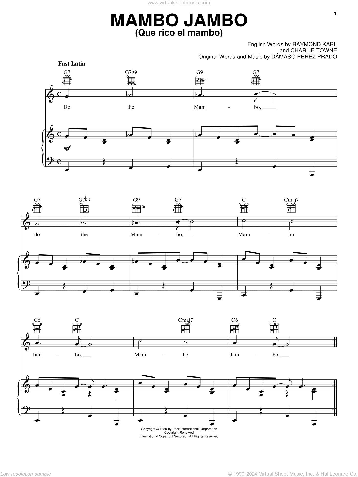 Mambo Jambo (Que Rico El Mambo)