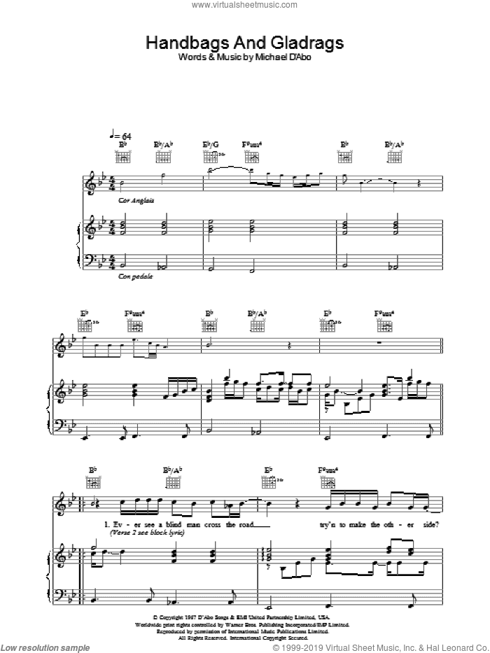 Handbags And Gladrags (theme from The Office)