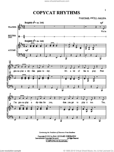 Copy Cat Rhythms