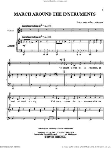 March Around The Instruments