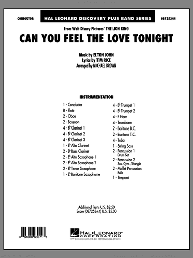 Can You Feel The Love Tonight? (from "The Lion King")