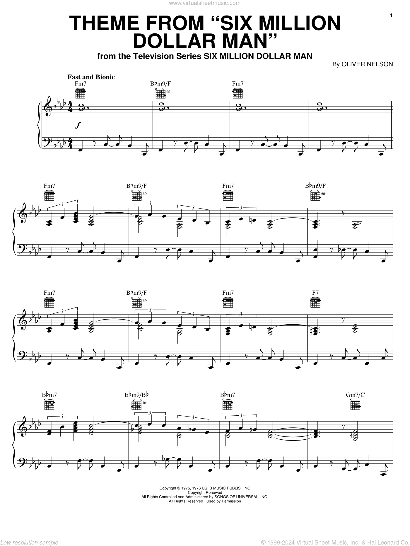 Theme From Six Million Dollar Man