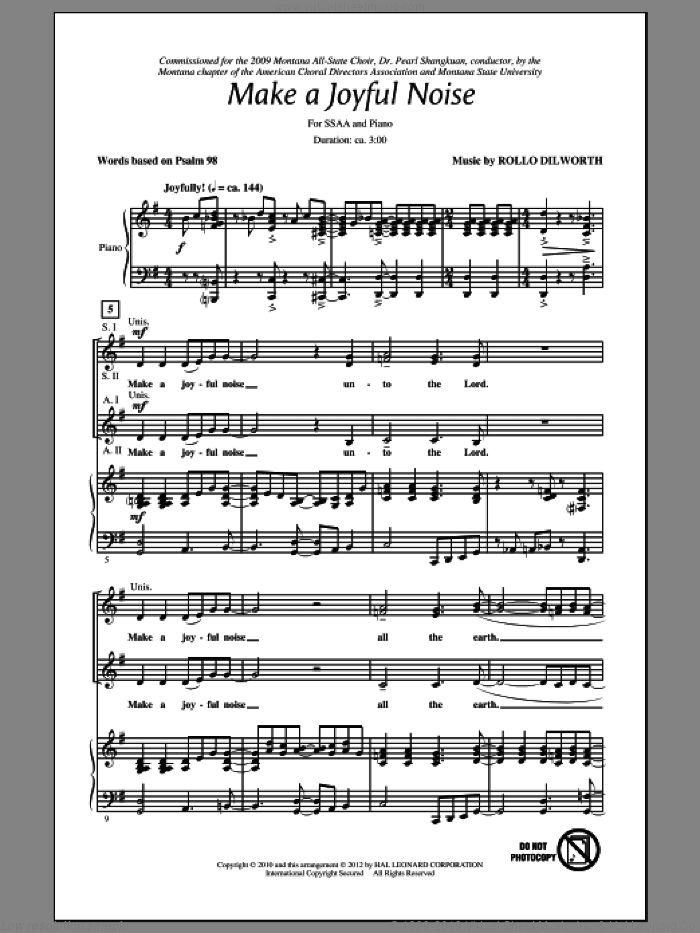 Make A Joyful Noise