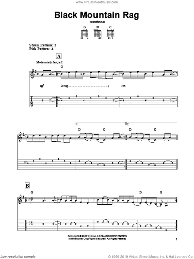 Black Mountain Rag