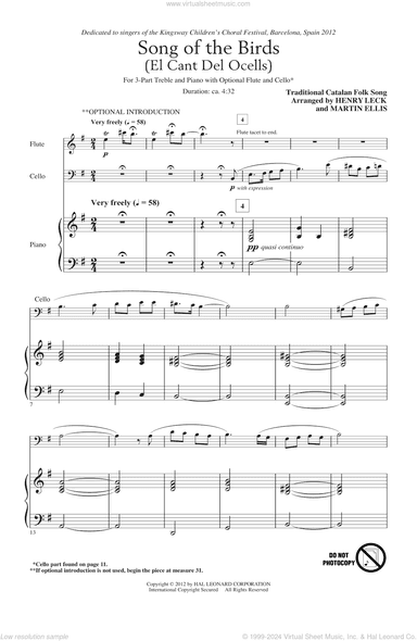 Song Of The Birds (El Cant Del Ocells)