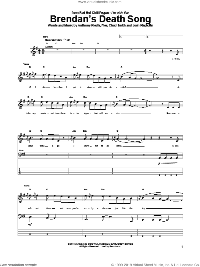 Brendan's Death Song