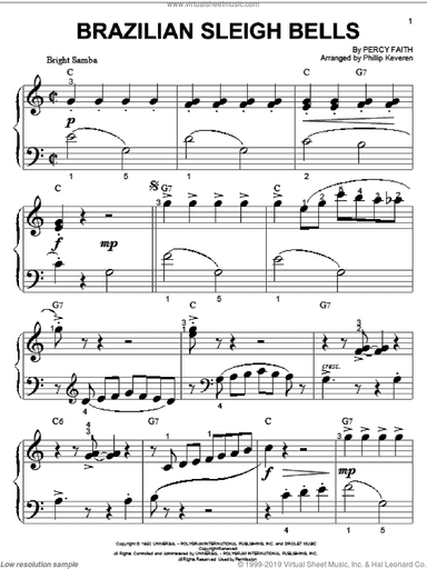 Brazilian Sleigh Bells (arr. Phillip Keveren)