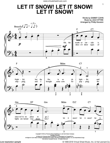 Let It Snow! Let It Snow! Let It Snow! (arr. Phillip Keveren)