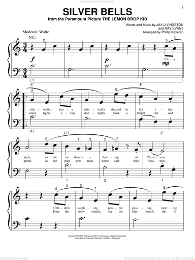 Silver Bells (arr. Phillip Keveren)