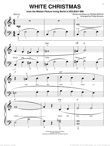 White Christmas (arr. Phillip Keveren)
