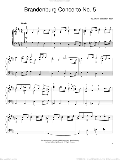 Brandenburg Concerto No. 5